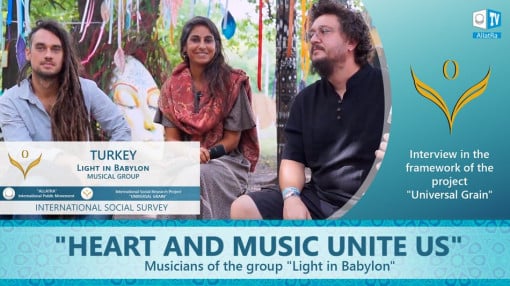 The heart and the music unite us. Musicians of the group "Light in Babylon"